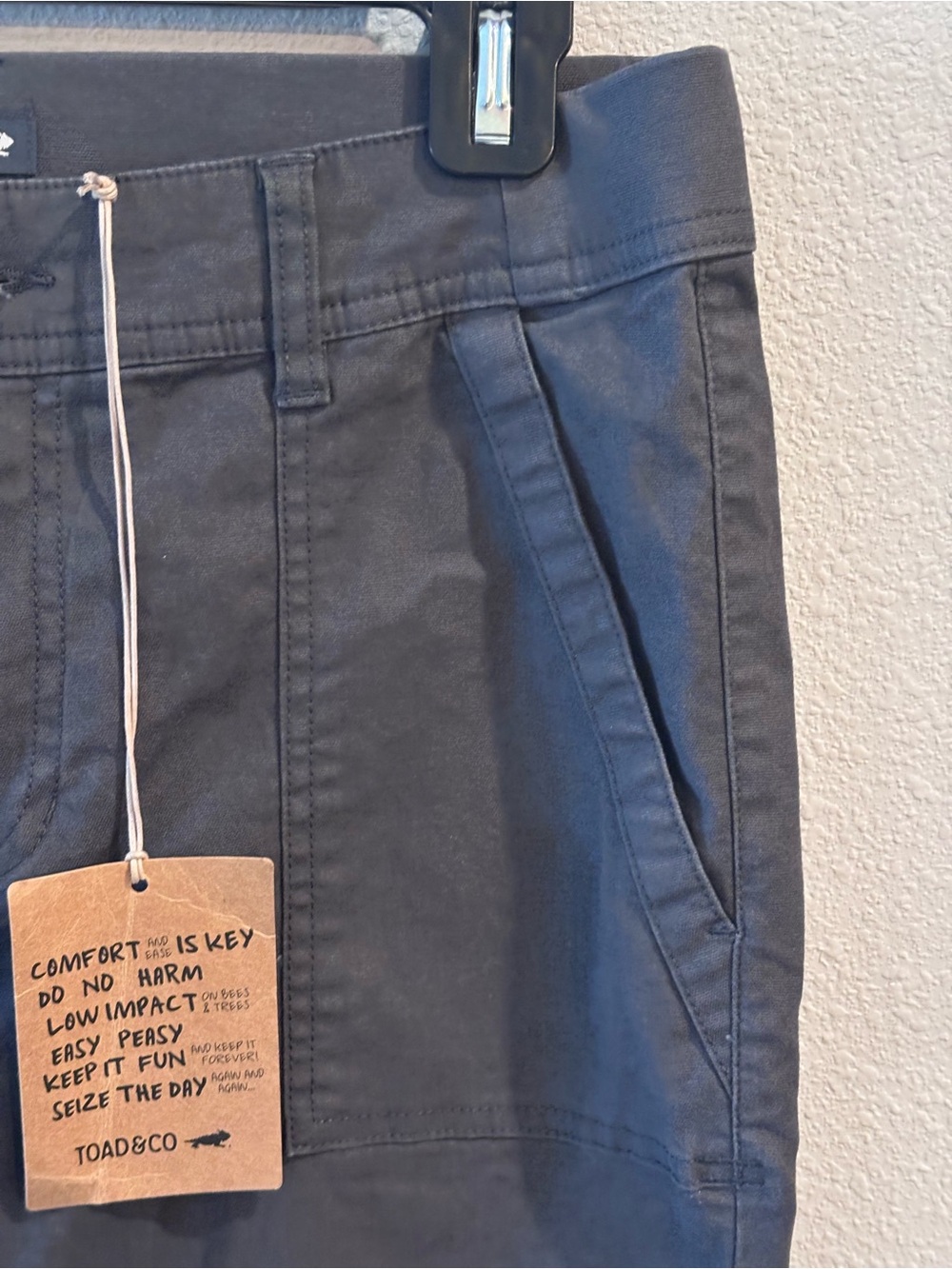 Toad&Co Gray Earthworks Pants, Women’s Size 8 - Picture 3 of 15